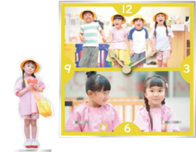 オリジナルキッズアクスタ時計